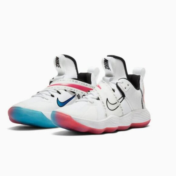 Nike Women's React Hyperset SE Crimson Jae Hot Pink Volleyball Shoes Size‎ 5 - Picture 1 of 16